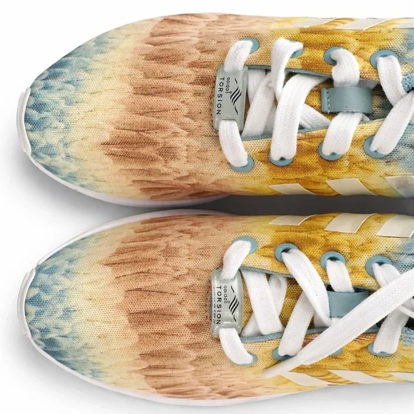 Adidas ZX Flux Torsion Sneakers- Multicolor Prism Gradient | Women’s SZ: 9 - Picture 6 of 6